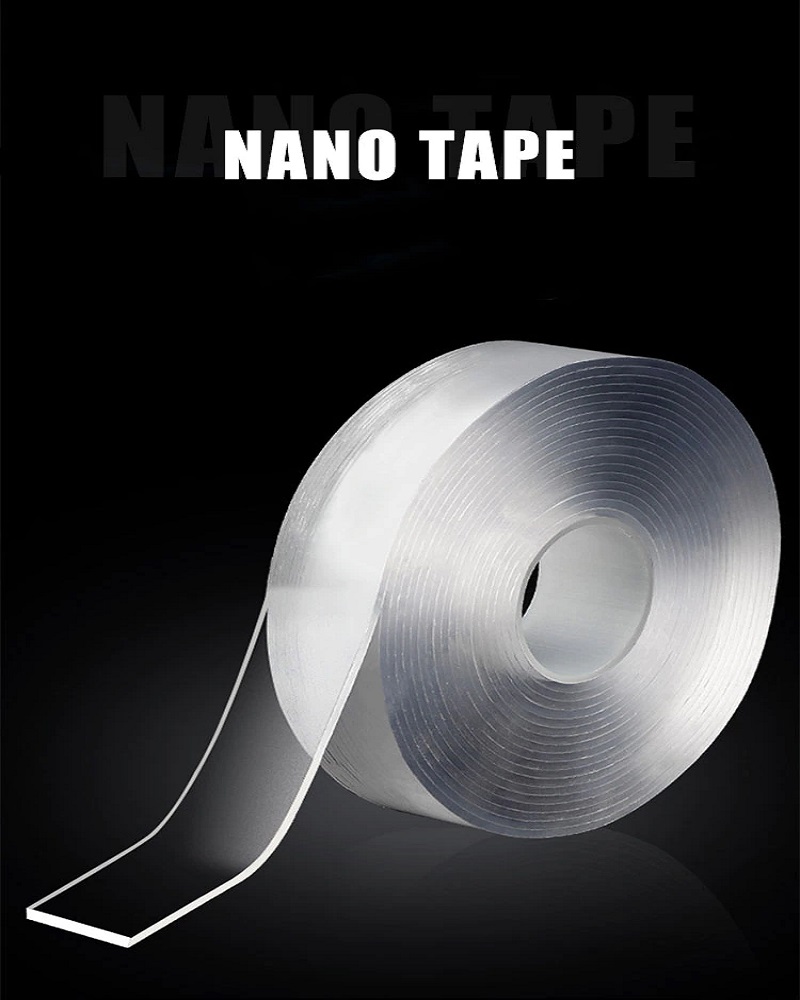 1M length 1 CM width Nano Magic Double Side Adhesive Tape Nano Magic Double Side Adhesive Tape. 