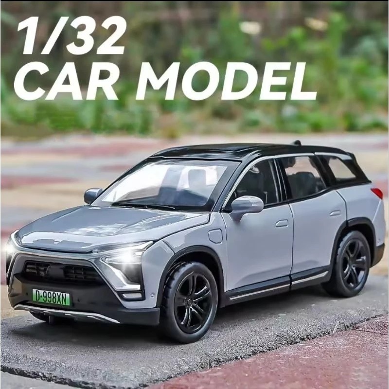 1:32 NIO ES8 SUV Die-Cast Vehicles Alloy Model Car Toys For Gift Collection. 