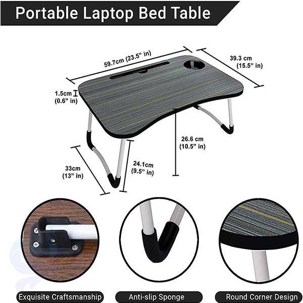 unique portable laptop table  and kids study table for babys study  table kids item  man item  man item women item ladys item Computer Laptop Desk Small Foldable Multi-Function Bed Desk Simple Dormitory Lazy Table Bed with Laptop Table. 