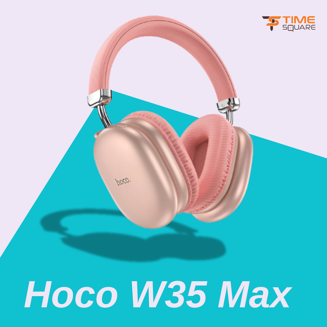 Hoco W35 Max Bluetooth V5.3 Headphone with 90 hours Playtime. 