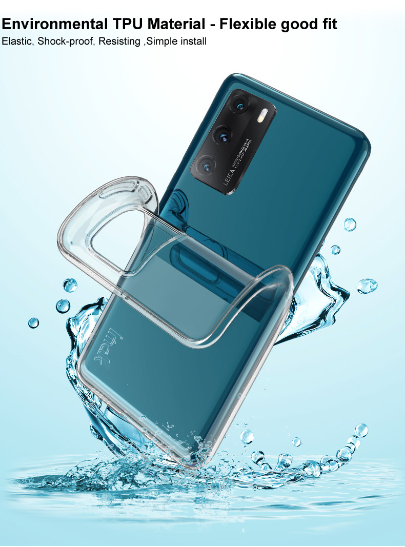 For Google Pixel 5 Case IMAK Ultra Thin Soft TPU Clear Back Cover Phone Cases For Google Pixel 4A 5G 4G 5 Pixel 6 7 7a 8 Pro. 