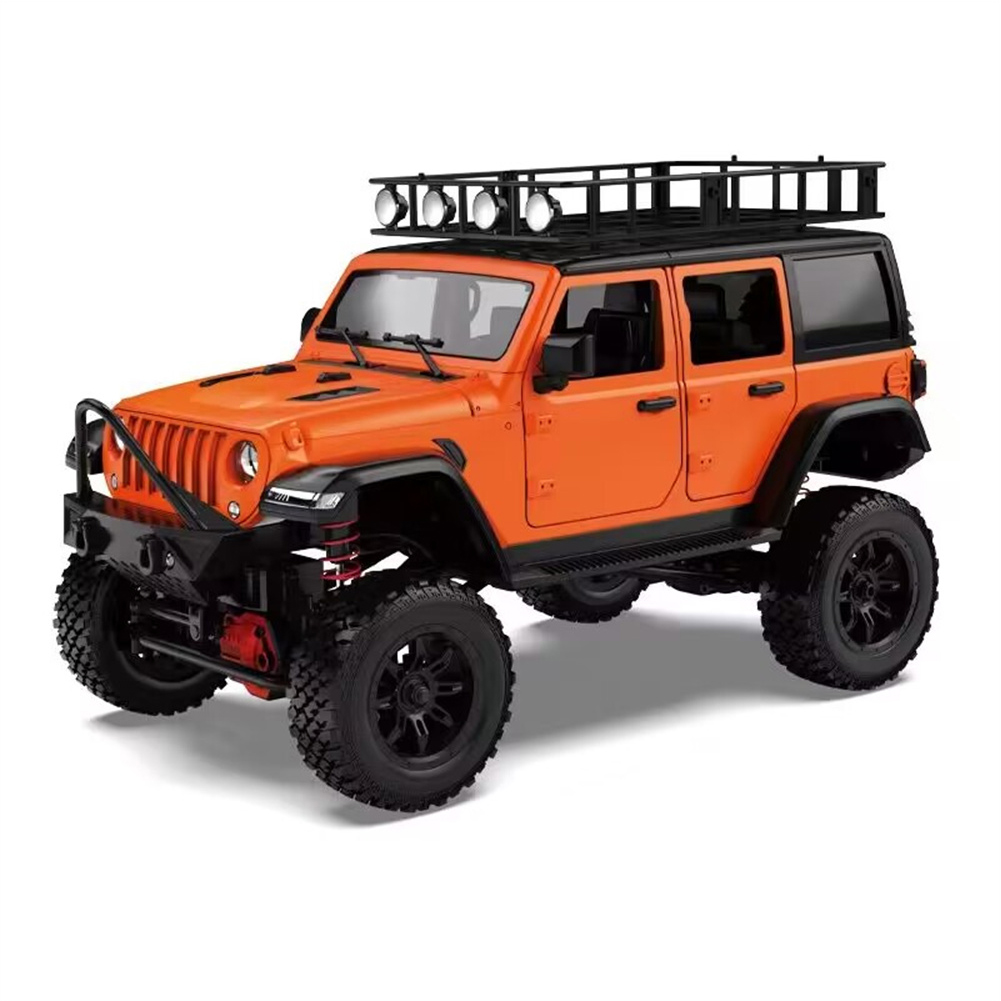 GC Mnrc Mn128 1/12 Remote Control Car 2.4g 4wd Rock Crawler Climbing Rc Car With Led Light Full Scale Vehicles Model Toys. 