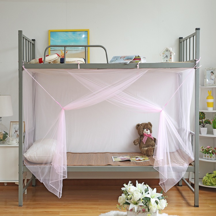Student Mosquito Net Dormitory 1m1.2 M Single Bed Bunk Bed Bunk Bunk Single Door 1.5/1.8m Rice Bed Double. 