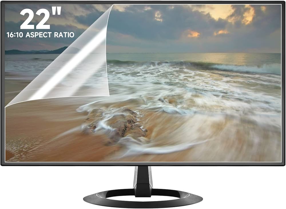 22 Inch Anti Glare Screen Protector, Eye Protection Anti Aspect