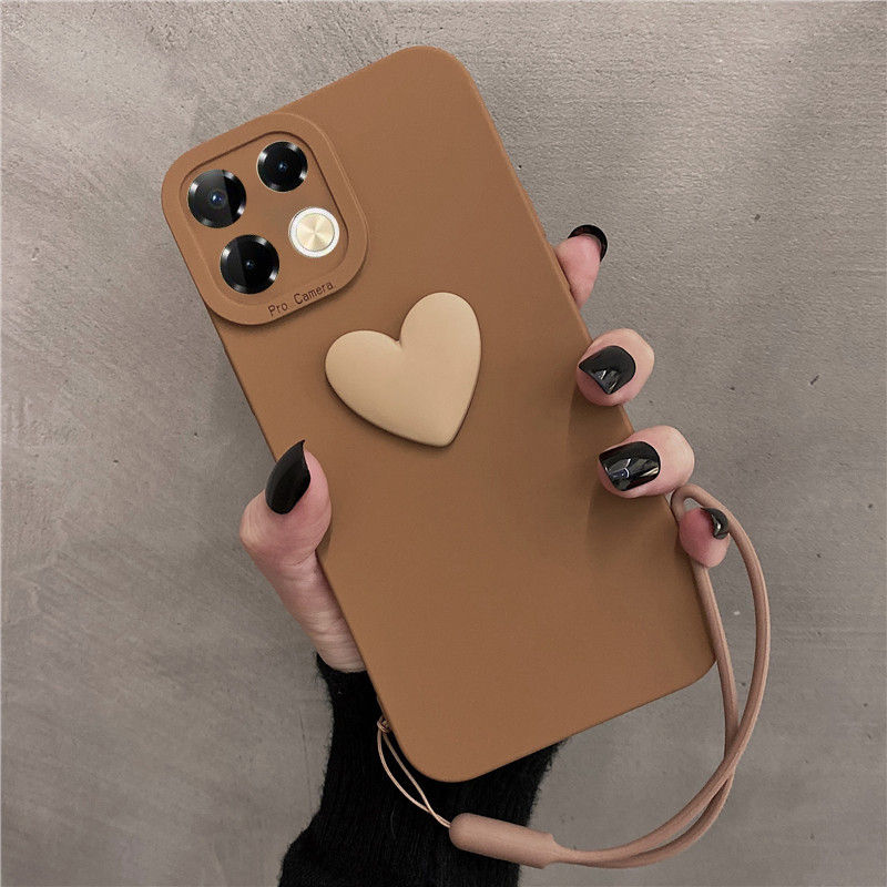Caing 3D Love Stickers Infinix Note 40 Pro Note 40 4G 5G 2024 Note 40 Pro Plus Note 40 Pro+ Case. 