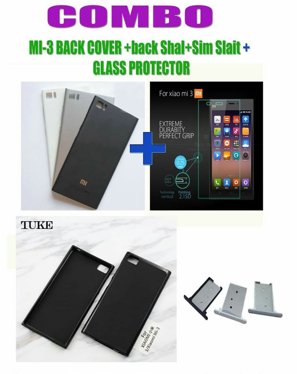 for Xioami mi 3 Combo pack ( 4 in 1 ) | Daraz.com.bd