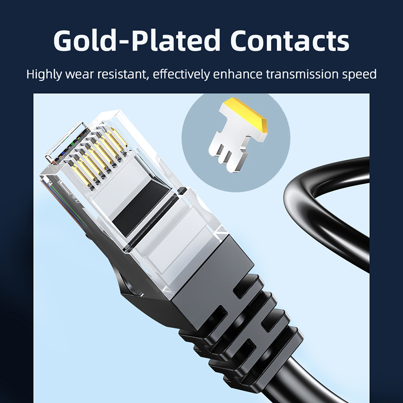 CYANMI Ethernet Cable Cat6 Lan Cable UTP RJ45 Network Patch Cable 10m 50m For PS PC Internet Modem Router Cat 6 Cable Ethernet Superman. 