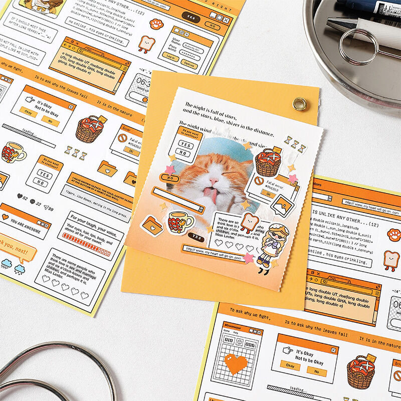 Infiel.me sticker dimensional search series INS text dialogue box, tent decoration material stickers. 