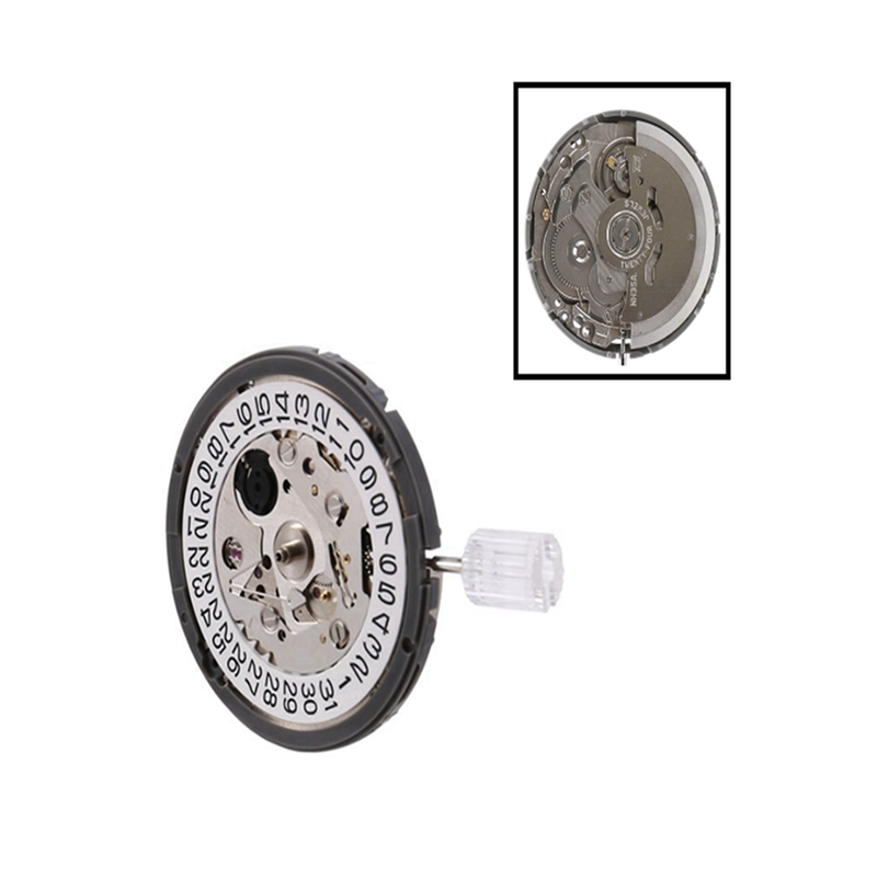 NAMUNY 3X NH35 NH35A Movement High Accuracy Mechanical Watch Movement Date At 3 Datewheel 24 Jewels Automatic Self-Winding. 