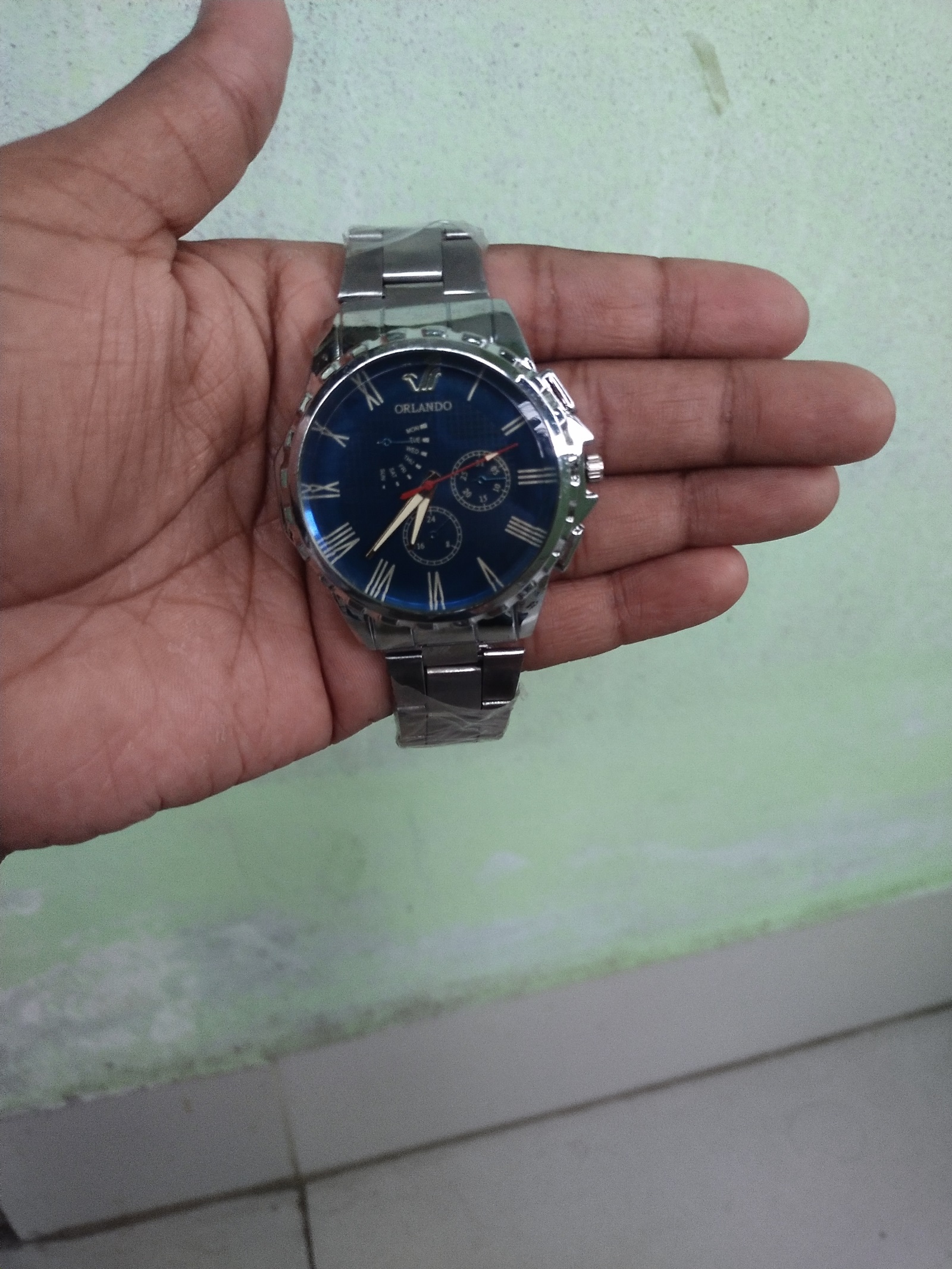 Steelness Steel Clock For Men