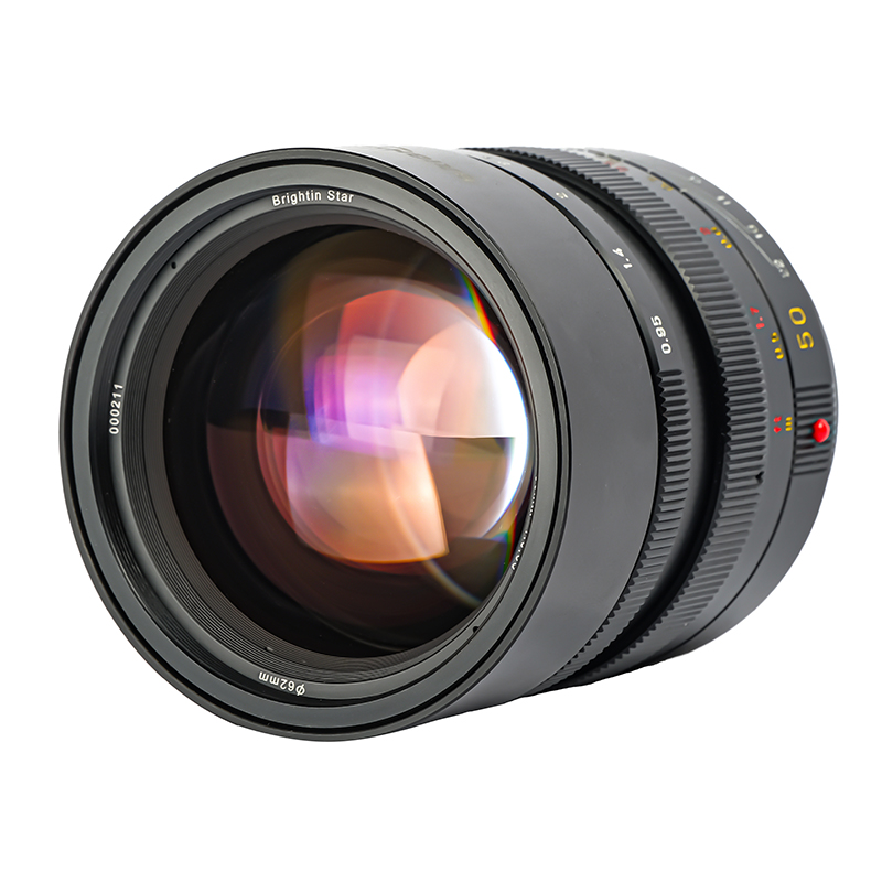 Brightin Star 50mm F0.95 Full Frame Large Aperture Mirrorless Camera Lens for Canon EOS R Nikon Z Sony E Leica L Mount A7R R8 R6. 