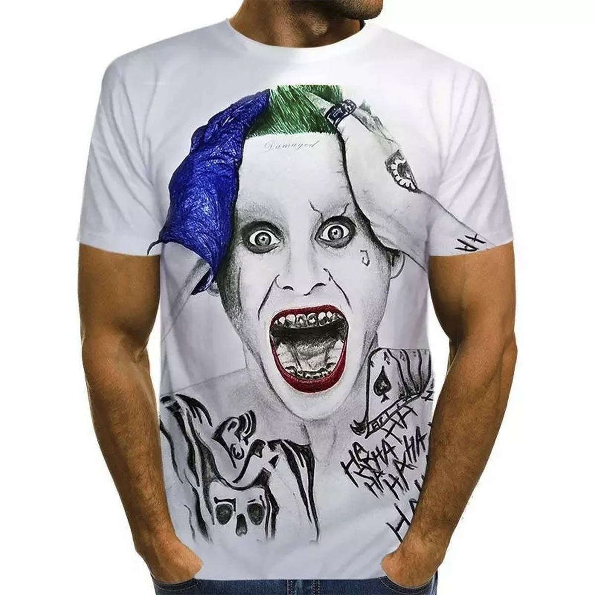 Joker strange design t shirt for men 