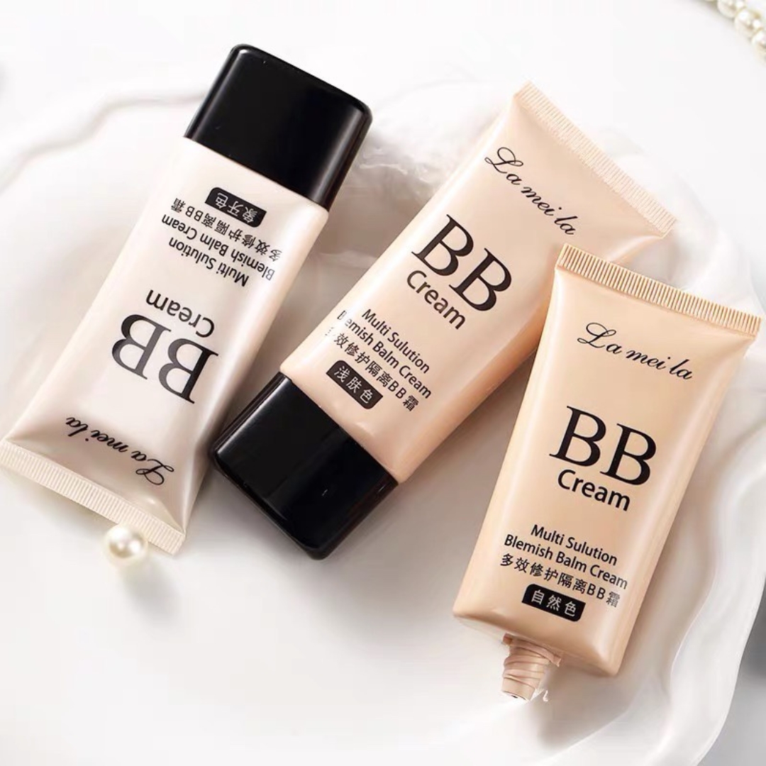 Lameila BB cream clear and cleansing multi sulution blemish balm cream. 
