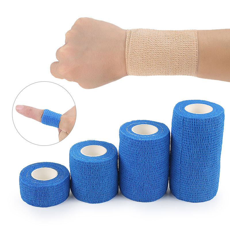 Tcare 1Pcs Medical Wrap Tape Bulk, Self Adherent Rap Tape, Self Adhering Stick Bandage, Self Grip Roll, Power Flex Wrap. 