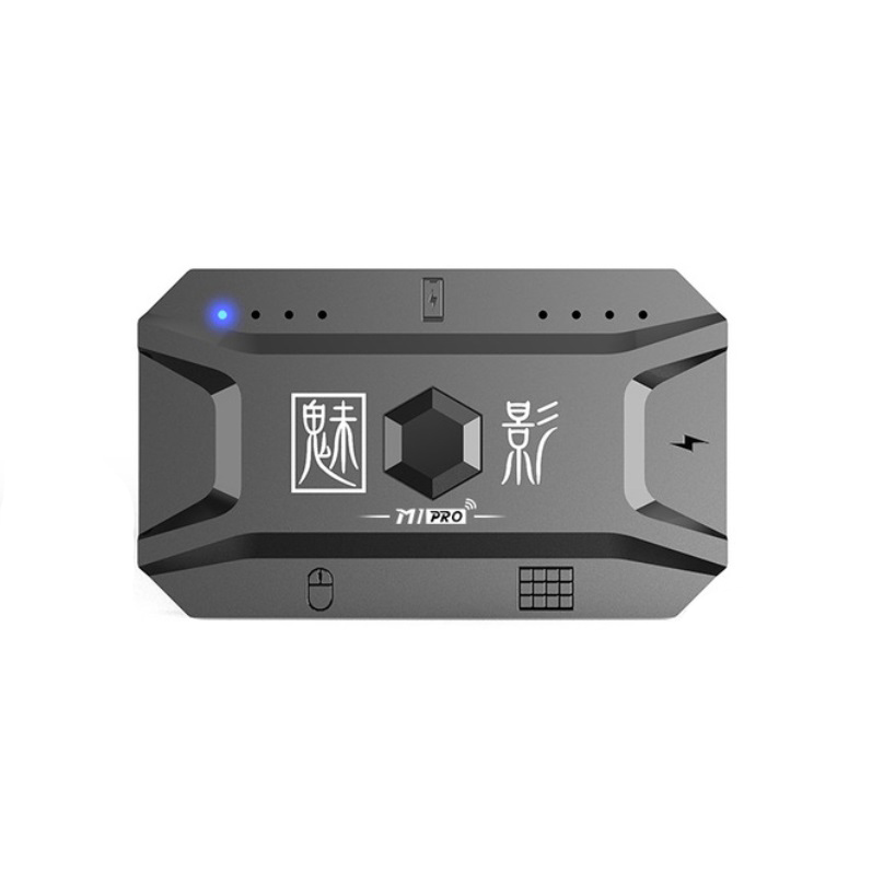 【Pocket king VOX】M1pro Mobile Controller aming Keyboard Mouse Converter Pubg Controller Bluetooth 5.0 color:Phantom hrone