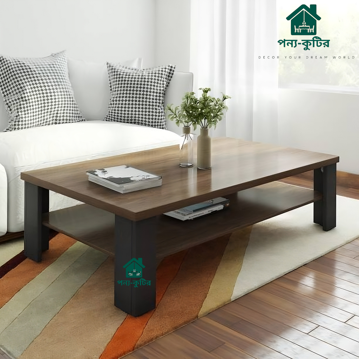 Tea Table / Center table Height 16 Inch Width 28 Inch Depth 18 Inch TCT001