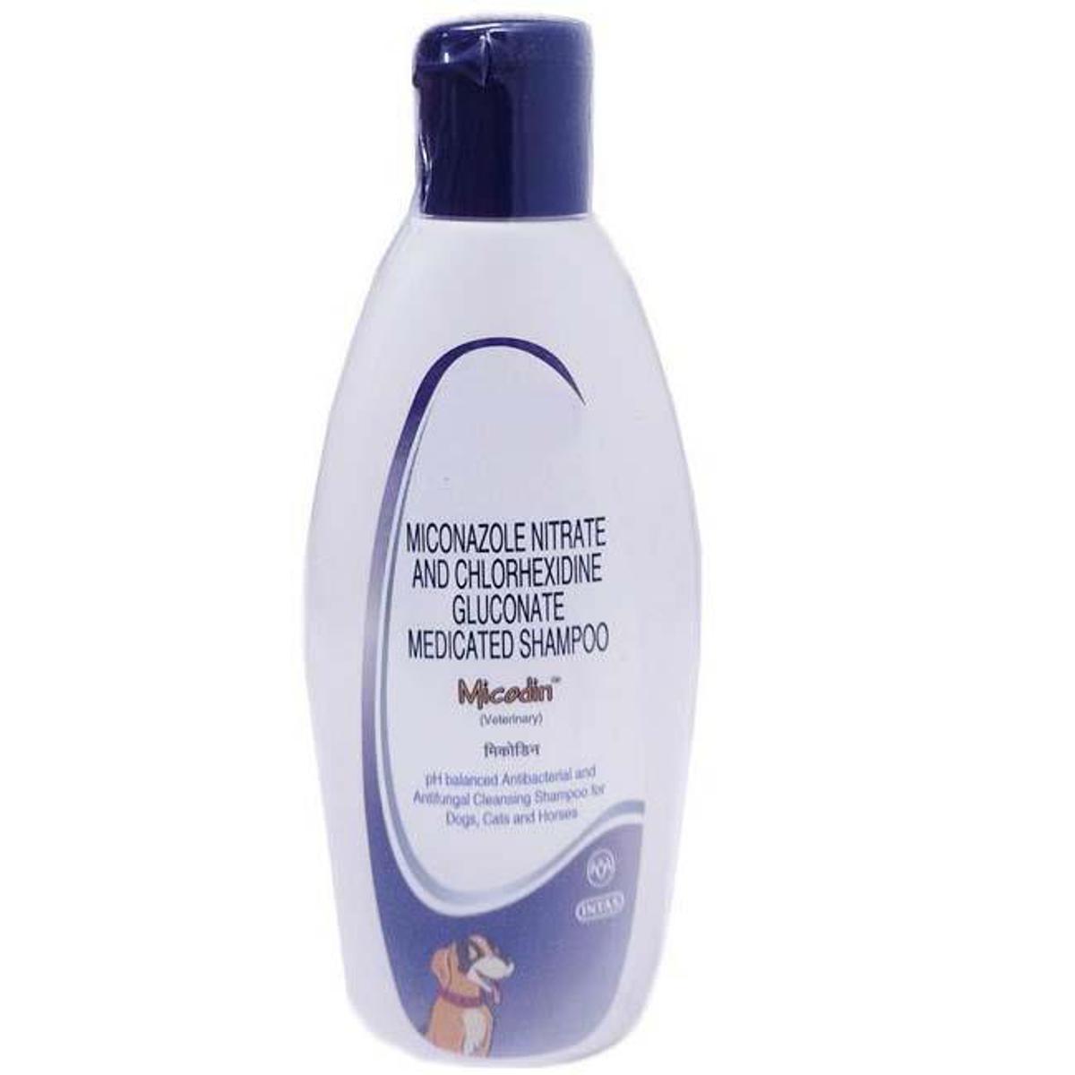 Micodin মেডিকেটেড কুকুর বিড়ালের শ্যাম্পু 200ml