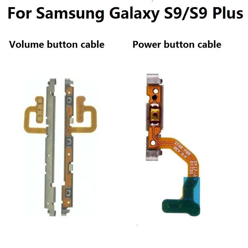 For Samsung Galaxy S9 G960/Galaxy S9 Plus S9+ G965 Power button flex cable Volume Switch Key Side Key Flex Ribbon