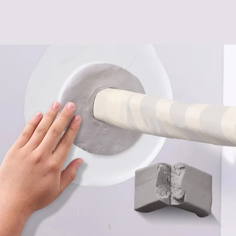 Environmental Wall Hole Sealing Glue Air Conditioning Hole Sealing Mending Plasticine Wall Hole Sewer Waterproof Sealing Mud. 
