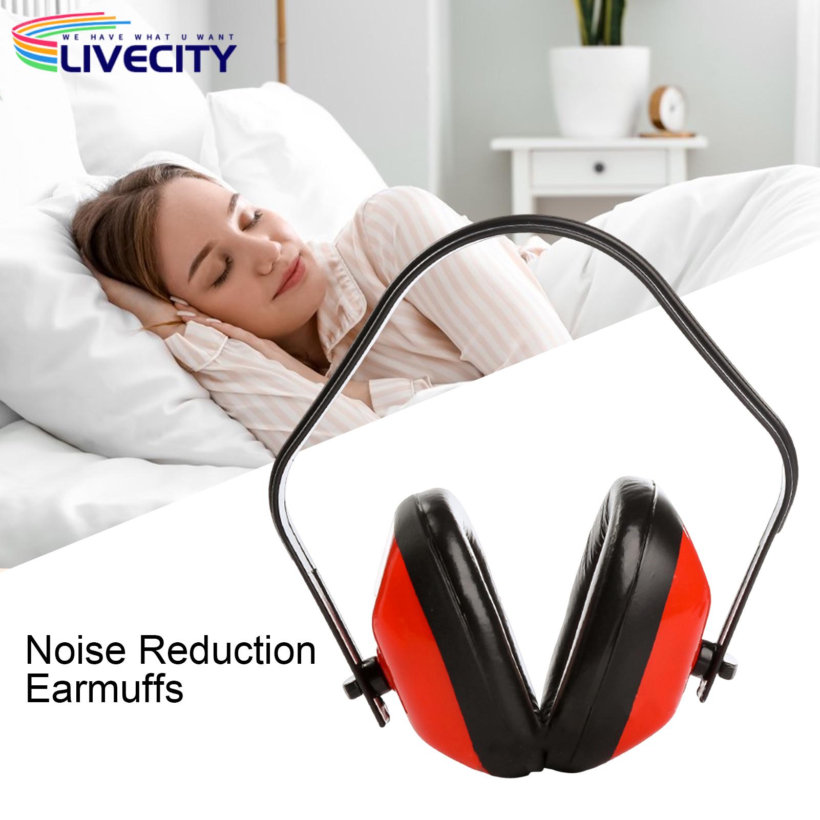 Industrial Safety Ear Muffs Adjustable Noise Reduction Earmuffs for Industrial Safety Perfect for Mowing Construction Comfortable Ear Protector Noise Cancelling Ear Muffs. 