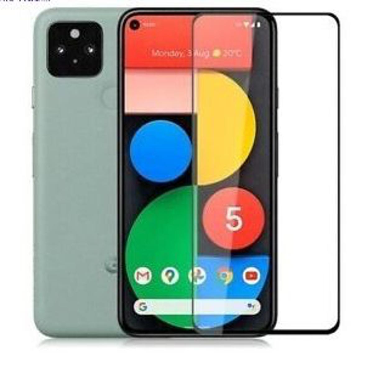 For Google Pixel 4a 5G _ Hd+ OG Tempered Glass Screen Protector (Full Screen Coverage)