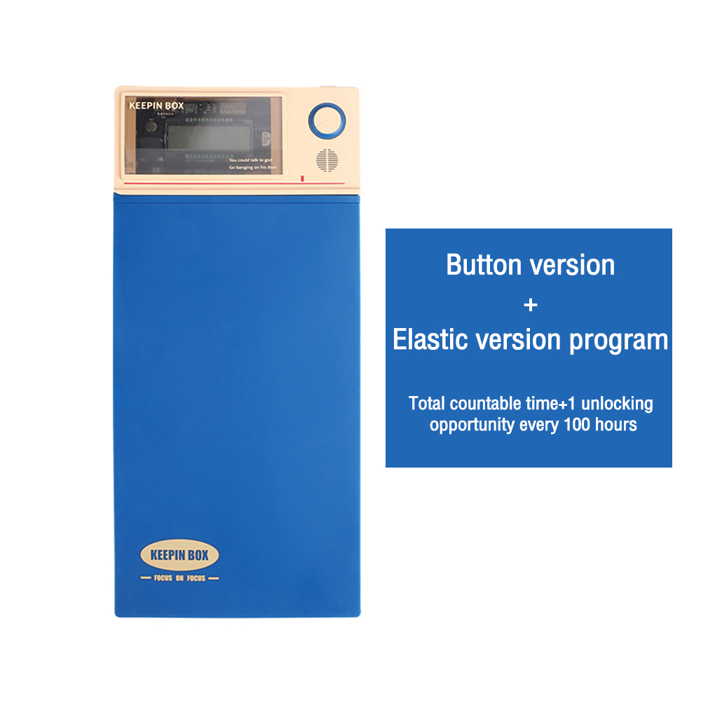 Keepin Box Universal Smartphone Timing Lock Box Portable Student Self-Discipline Cell Locking Case Restrict Mobile Phone Use. 