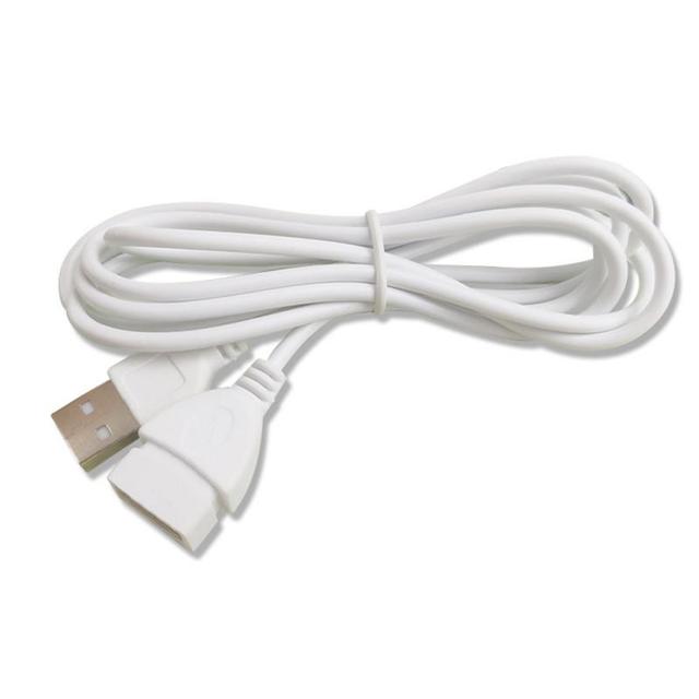 Wide Scope Of Application Beige White Extension Cord Durable Mouse And Keyboard Usb Male To Female Extension Cable. 