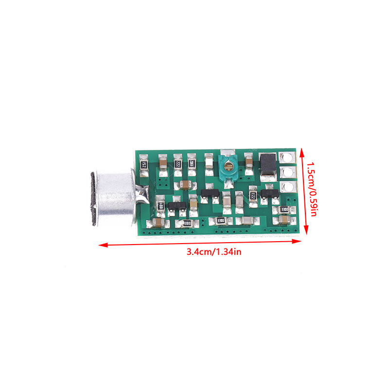 FM Transmitter Pickup Pick up Module Mini Wireless Microphone MIC Wireless Audio Transmitter FM Emission MIC Core Board V4.0 Tetuo. 
