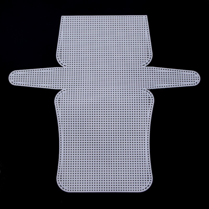 Creative DIY Purse Plastic Frame Bag Making Transprant Grid Shaping Sheet Cross Stitch Woven Mesh Plastic Canvas Sheet S/M/L. 