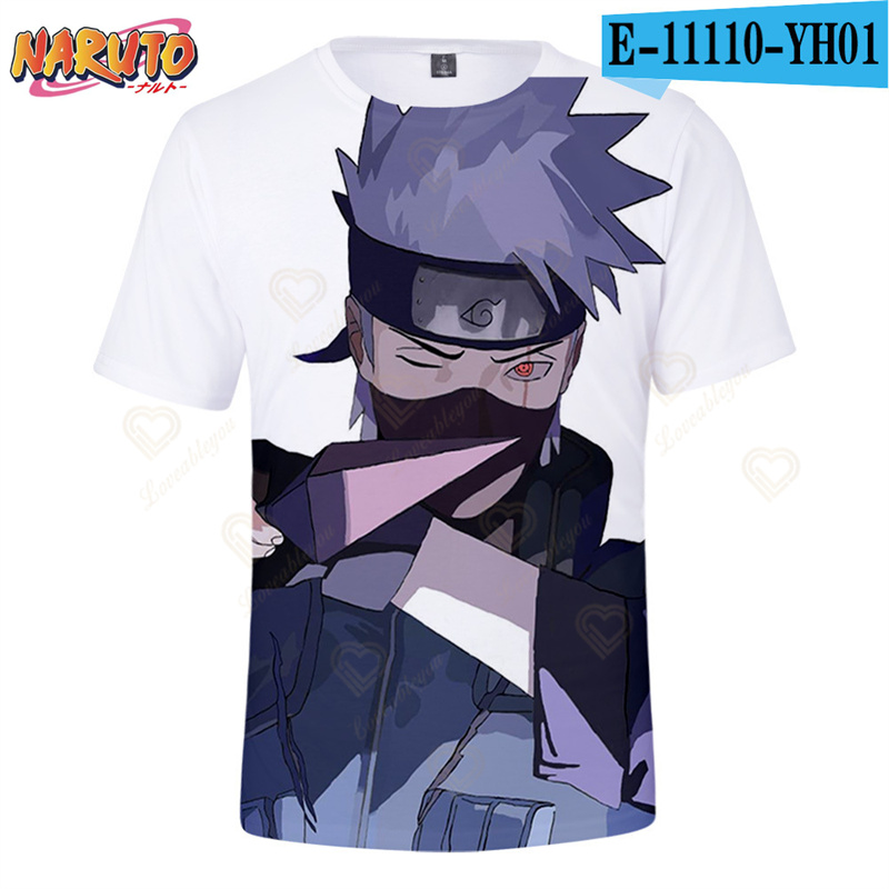 Anime Uzumaki Naruto Summer Men Women Children T-shirt 3D Short Sleeve Print T Shirt Breathable Tops Cool Streetwear Tee. 
