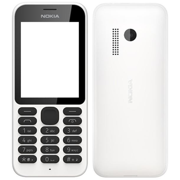 For Nokia 215 Front & Backside Mobile Casing / Cashing With Keypad - Phone Back Cover - মোবাইল ফোন - Phone. 