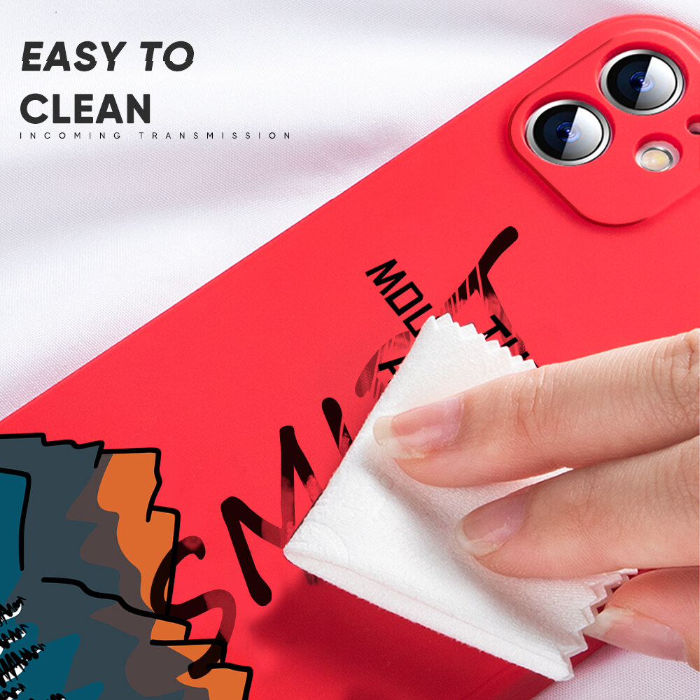 Hontinga Casing Case For infinix Hot 30i Case Simple Moutain Area Case Square Original Liquid Soft Silicone Edge Case Full Cover Camera Protection Cases Back Phone Casing Softcase. 