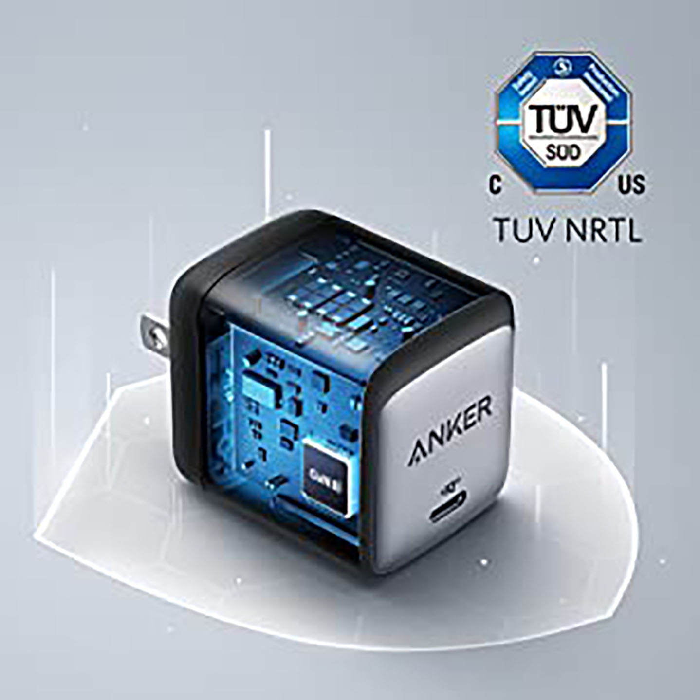 Anker Nano II 30W USB-C GaN II PPS Fast Compact Foldable Charger for iPhone 8 and later, Samsung Note10 and later, S9 and later, Google Pixel 3 and later, Sony XZ3, Sony Xperia 1, Nintendo Switch, Apple Watch, AirPods, and Anker magnetic wireless charger. 