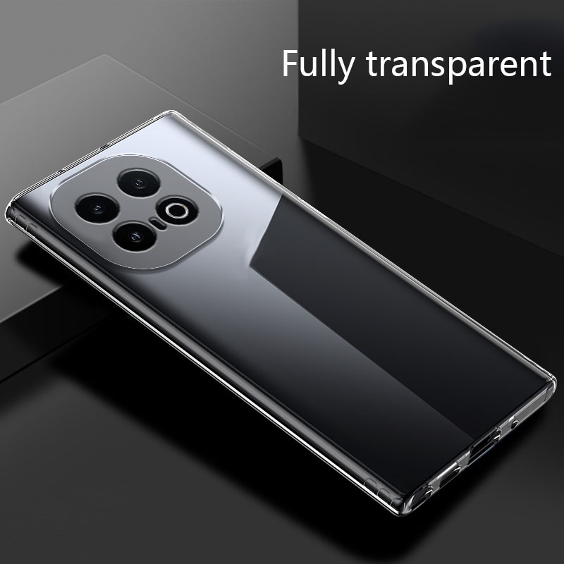 Tokifu For IQOO 13 Back Cover Soft Casing Transparent TPU Simple Case Covers. 
