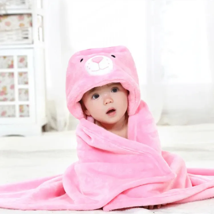 Newborn baby towel with sales cap