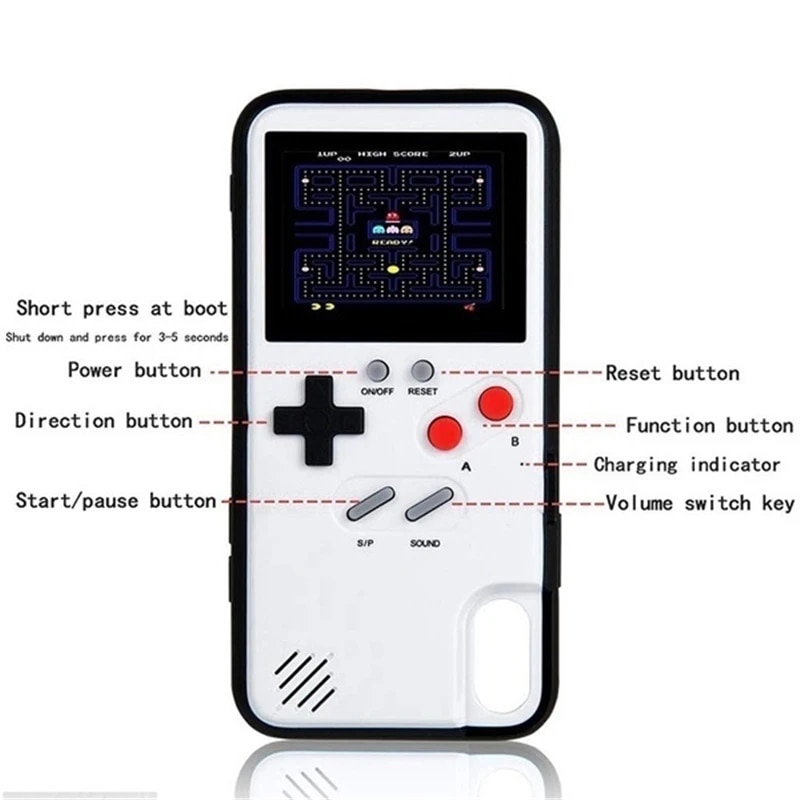 36 Classic Game Gameboy Phone Case for IPhone 11 13 14 Pro Max 12 Mini XR XS X 8 7 Plus SE 2020 IPone 13Pro 12Pro Game Boy Cover BruberryBe. 