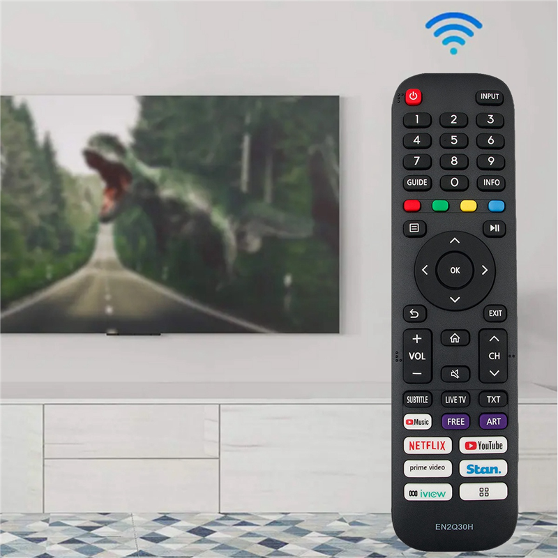 1 Piece Remote Control Replace Remote Control for Hisense 4K Smart TV 65Q7 65SX 70S5 58S5 50S5. 