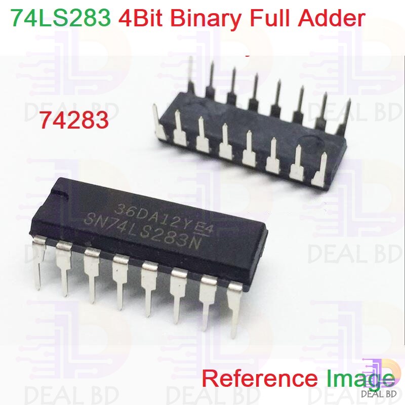 74LS283 4BIT Binary Full Adder. 