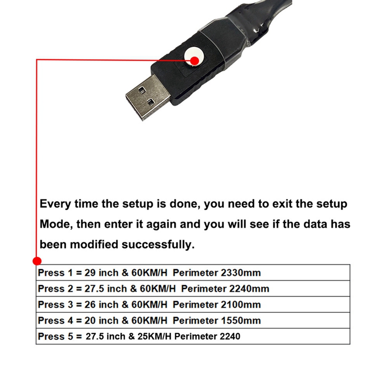 For BAFANG Programming Cable Speed Limit Release Wheel Diameter Setting M400 M600 M510 All CAN Protocol Dedicated Line. 