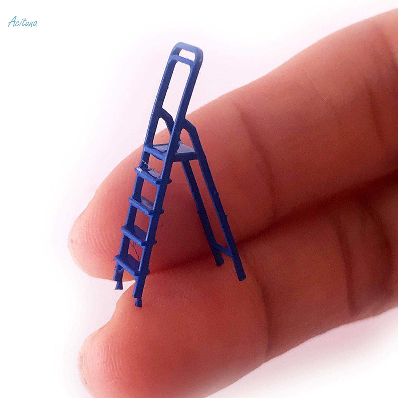 1/64 Figures Ladder Miniatures Layout Street Scene DIY Projects S Scale. 