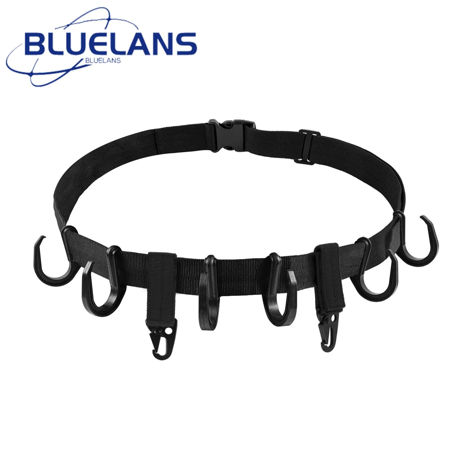Multi-hook Hanger Strong Load-bearing Hunting Gear Hanger with Quick Release Multi-hook Tree Stand Strap Holder less Than Treestand Strap Hanger. 