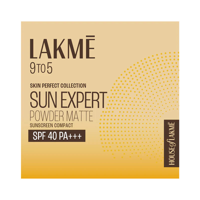 Lakme Sun Expert Ultra Matte SPF 40 PA+++ Compact 7gm INDIAN. 