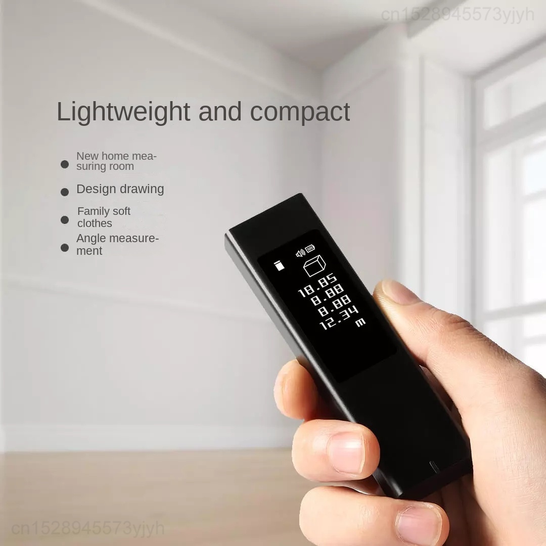 Xiaomi YOUPIN DUKA LS-5 Laser Rangefinder Portable Measuring Tools Type-C Charge HD Touch Screen 40m Mini Handheld Rangefinder. 