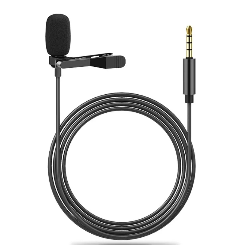 Usb Cable Clip On Microphone Computer Recording 3.5mm Microphone Type C Mini Portable For Tiktok Live Broadcast Noise Reduction. 