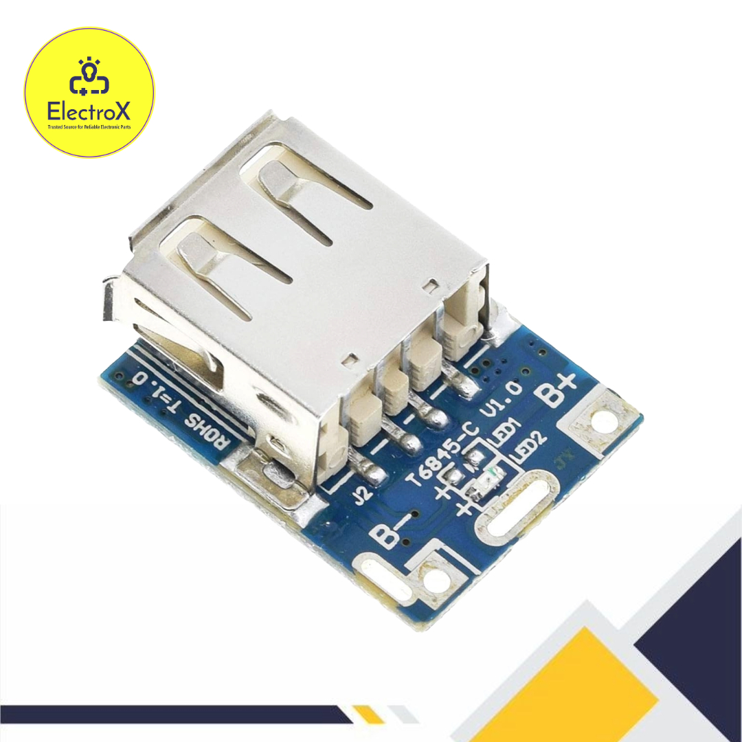 134N3P 5V Boost Converter Step-Up Power Module Lithium Battery Charging Protection Board USB Charger