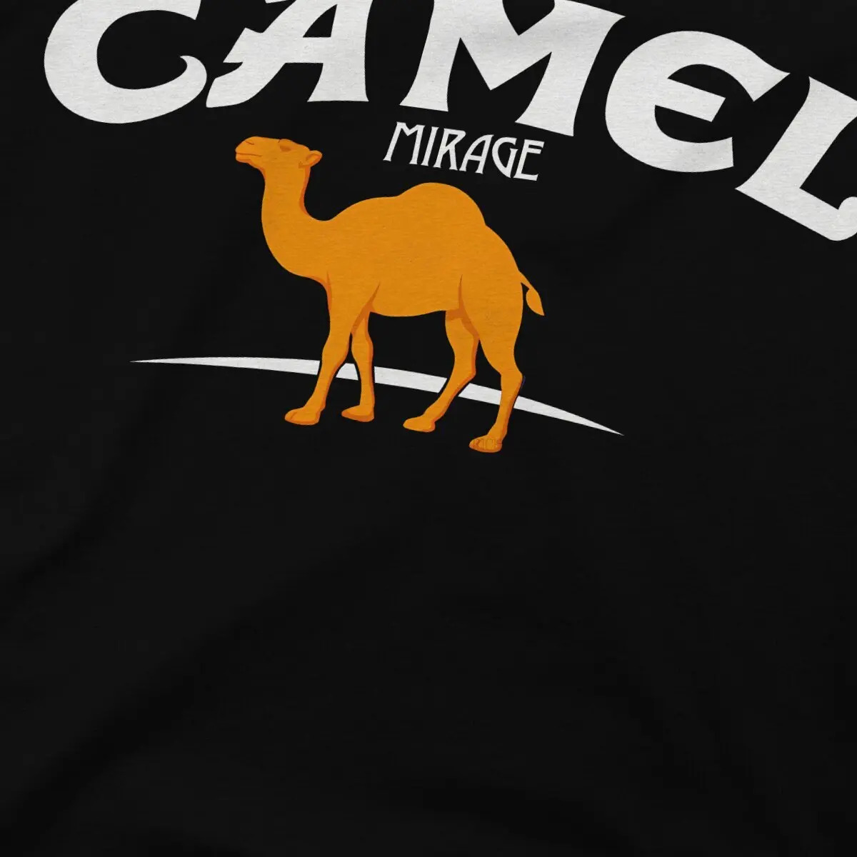 Camel Mirage Band Unique T-Shirt Camel Leisure Polyester T-Shirt Newest T-shirt For Adult. 