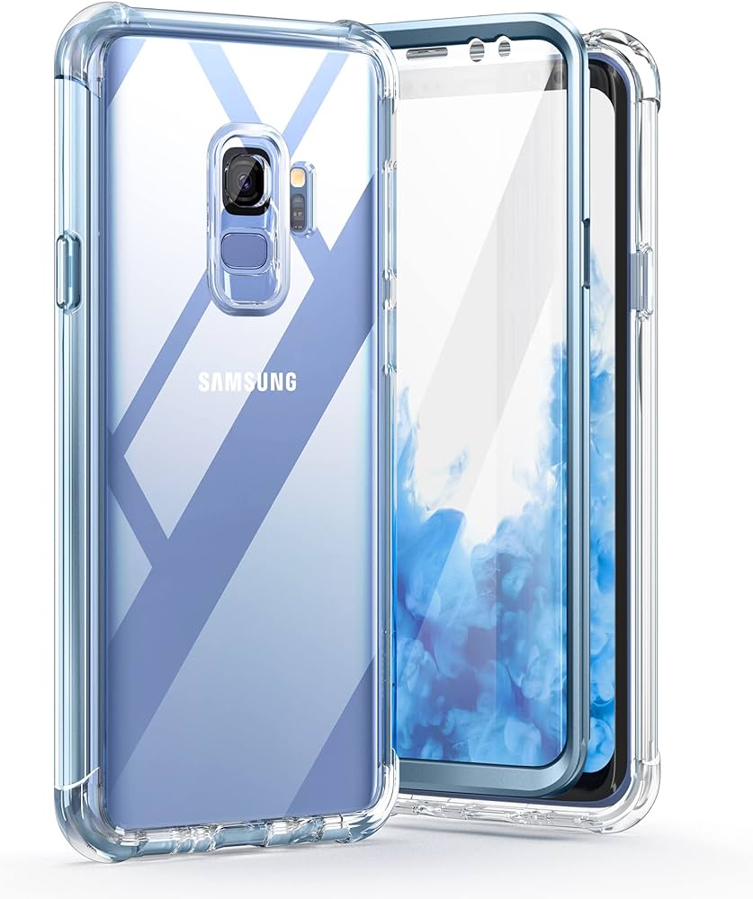 For Samsung Galaxy S9 Transparent Bumper Case Clear Case Cover