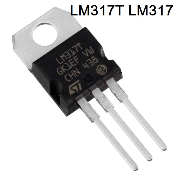 LM317T LM317 LM 317 Voltage Regulator IC Linear Voltage Stabilizer Adjustable Voltage Regulator 1.2V to 37V 1.5A TO-220 Package 3 Pin IC Chip. 