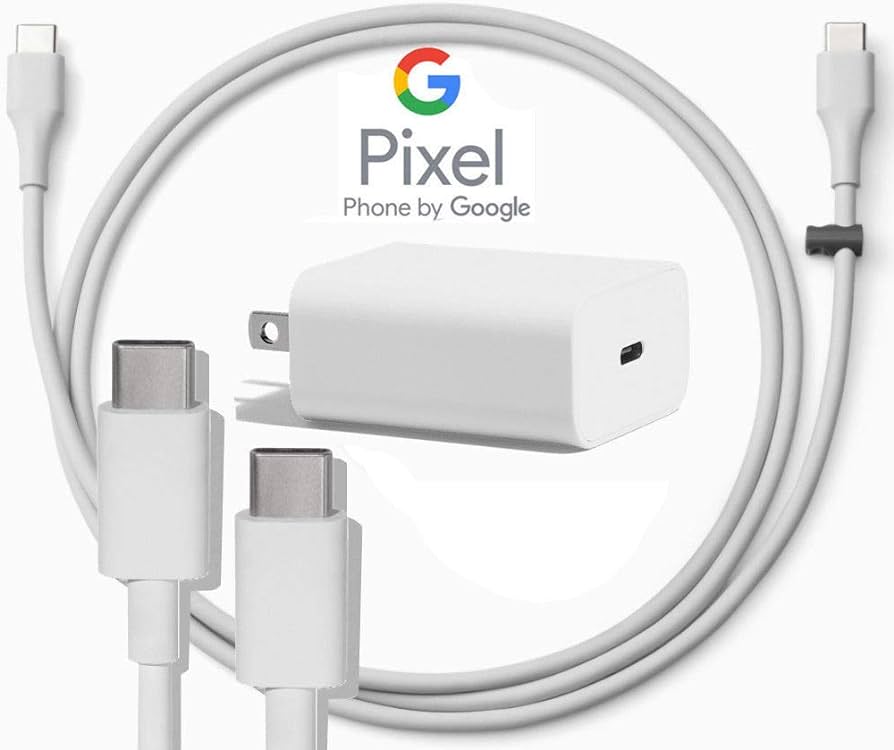 Google 30W USB-C Fast Charging Power Adapter Compatible for Google Pixel 7 Pro, Pixel 7, Pixel 7A, Pixel 6 Pro, Pixel 6, Pixel 6A, Pixel Android Phone Charger [Quick Charge Support] - 30 Watt, White