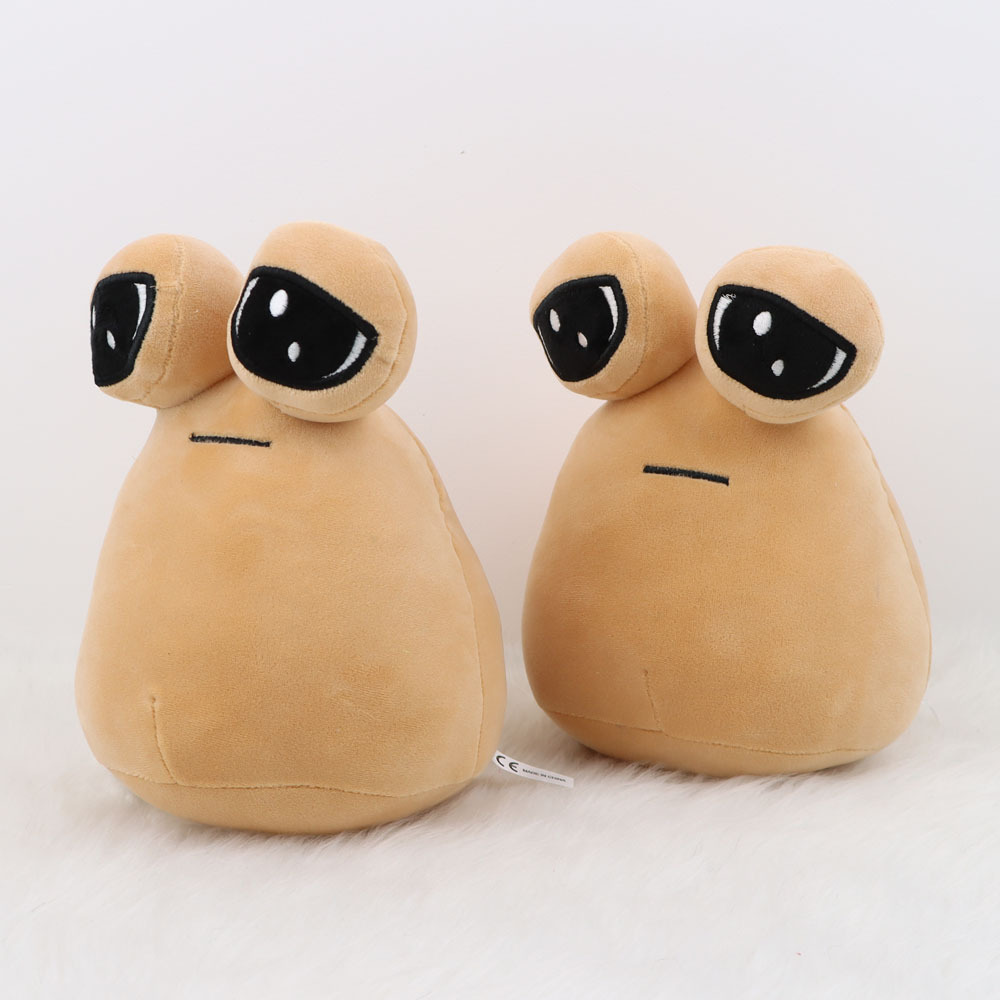 My Pet Alien Pou Plush Handmade Decoration Soft Toy Made to Order 8 In 